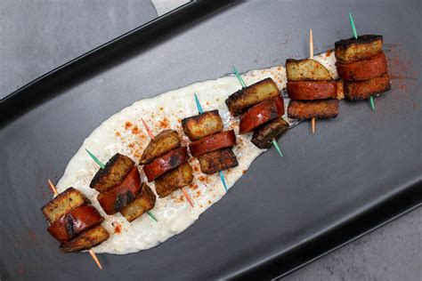 Chorizo Potato Skewers • The Candid Cooks