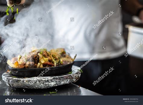 Indian Kebab Platter Hot Sizzling Plate Stock Photo 1894588702 ...