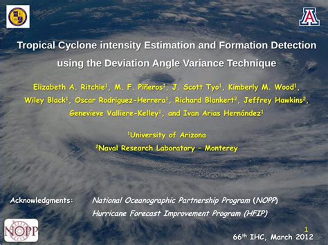 PDF Tropical Cyclone Intensity Estimation And Tropical Cyclone