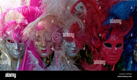 Masks of the Carnival of Venice (Italian: Carnevale di Venezia Stock Photo - Alamy