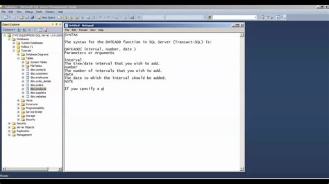 Sql Dateadd Function How To Use Sql Dateadd Function Youtube