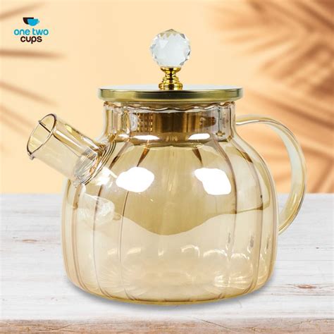 Jual Teko Kaca Aesthetic Taham Panas Teko Pitcher Teh Chinese Teapot