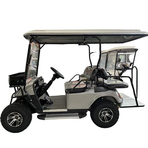 4 Seat 48 60 72V Sightseeing Bus Club Cart Hunting Cart Electric Golf