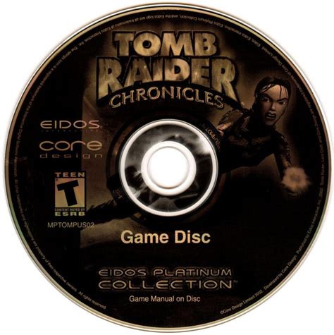 Tomb Raider Chronicles 2000 Box Cover Art Mobygames