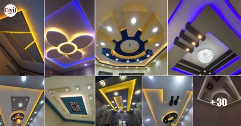 Gypsum False Ceiling Design Image Shelly Lighting