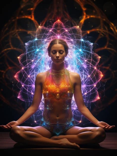 Premium Ai Image Chakra In Meditation Energy Healing And Spiritual