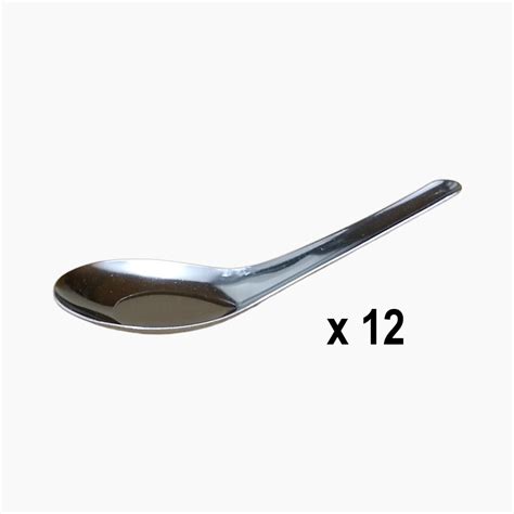 Zebra Stainless Steel Spoons Set Of 12 Uk