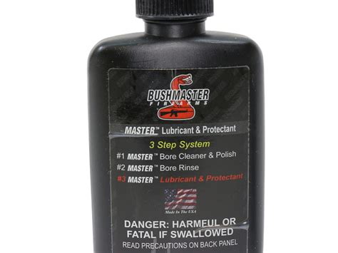 Bushmaster Step Bore Cleaning Rinse And Lubricant System