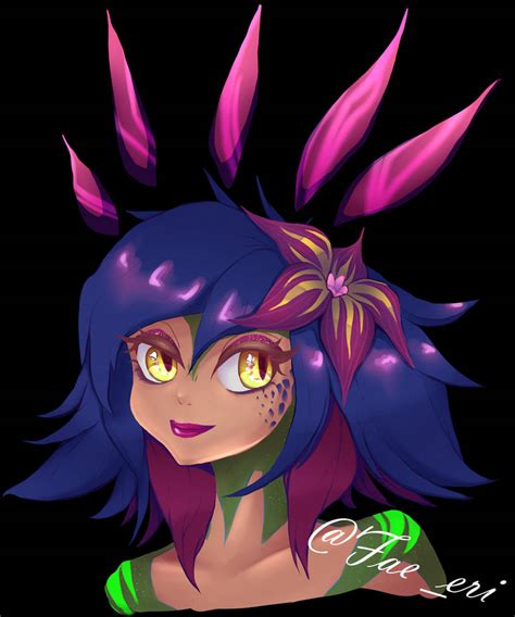 Neeko Fanart By Erifaeart On Deviantart