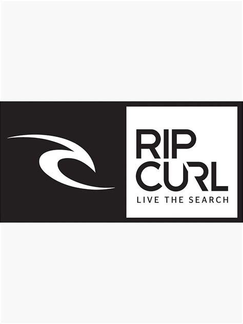 Rip Curl Logo Sticker For Sale By Fearneeee Redbubble