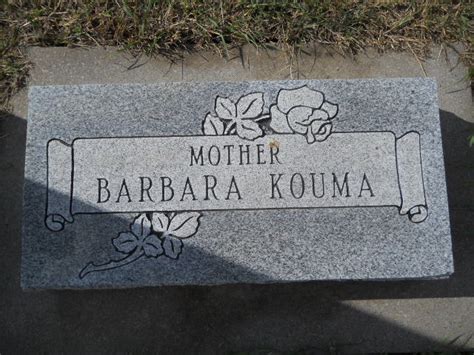 Barbara Polacek Kouma 1875 1961 Homenaje De Find A Grave