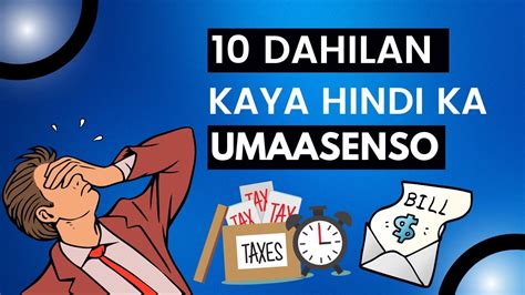 10 Dahilan Kung Bakit Hindi Ka Magtatagumpay Sa Buhay YouTube