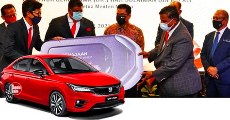 Honda Malaysia Serah City Rs Ehev Kepada Invest Melaka Berhad Imb