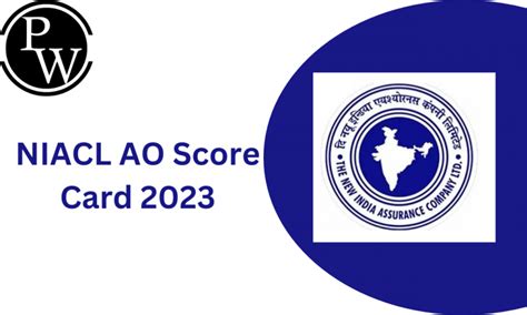 Niacl Ao Mains Score Card 2023 Mains Scorecard Link