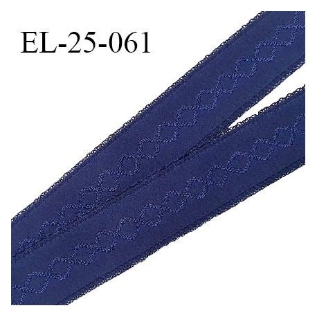 Elastique 24 Mm Bretelle Et Lingerie Couleur Bleu Astral Haut De Gamme