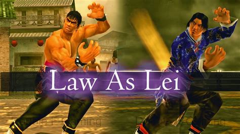 Marshall Law With Lei Wulong Moves Gameplay Tekken 6 Requested YouTube