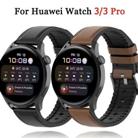 Jual Tali Jam Strap Huawei Watch Gt Gt Mm Model Leather Kulit