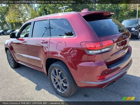 2020 Jeep Grand Cherokee High Altitude 4x4 In Velvet Red Pearl Photo No