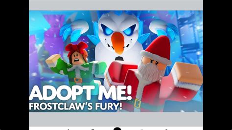 Adopt Me Frostclaws Fury YouTube