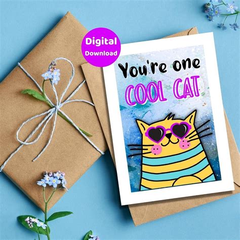 Printable Cat Cards