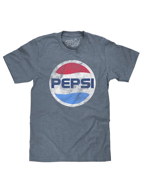 Tee Luv Men S Big And Tall 70s Pepsi Faded Soda Logo Shirt 3XLT