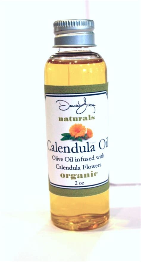 Organic Calendula Infused Oil By Davidleenaturals On Etsy