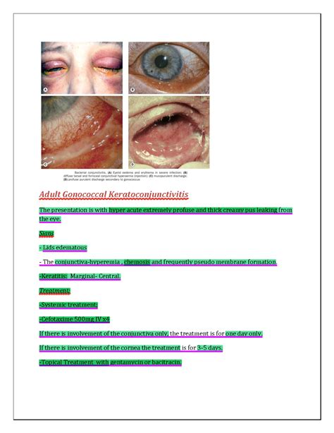 Solution Lec Conjunctivitis Studypool