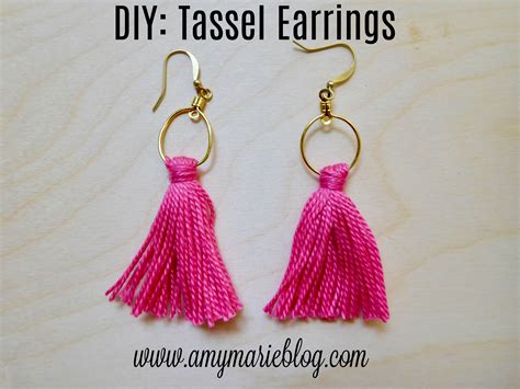 DIY Tassel Earrings Diy Tassel Earrings Tassel Earrings How To