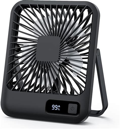 Smartdevil Desk Fan Battery Operated Portable Rechargeable Tilt