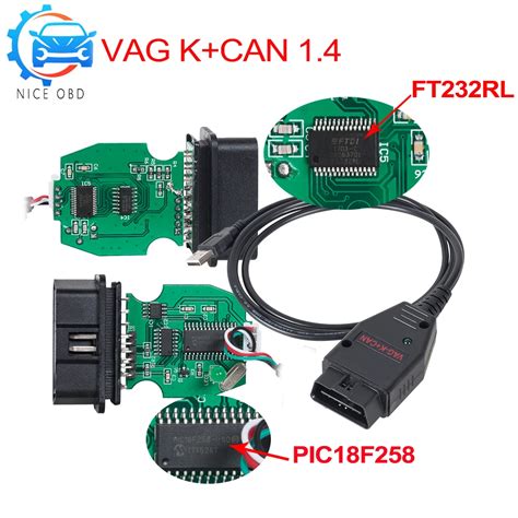 Vag Com V 14 Commander Kcan Obd 2 Usb Scanner Work On Windows