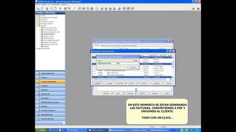 Envío Automático De Facturas Desde Microsoft Dynamics Nav Youtube