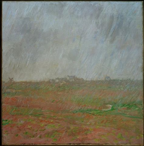 Rain At Belle Ile By Claude Monet Buy Fine Art Print