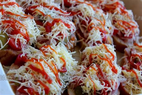 Мини-пицца на батоне: 10 фото в рецепте