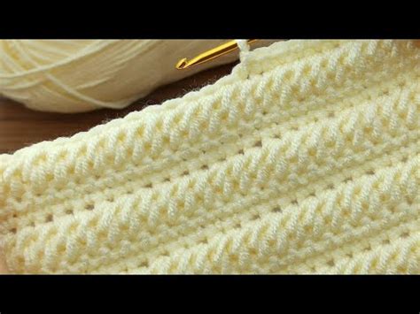 Amazing Very Easy Crochet Baby Blanket Model T I I Muhte Em Bebek