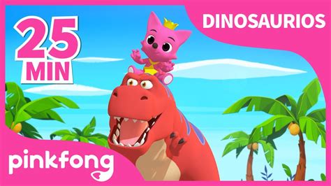 Tiranosaurio Rex Y Muchas Más Dinosaurios Recopilación Pinkfong Canciones Infantiles