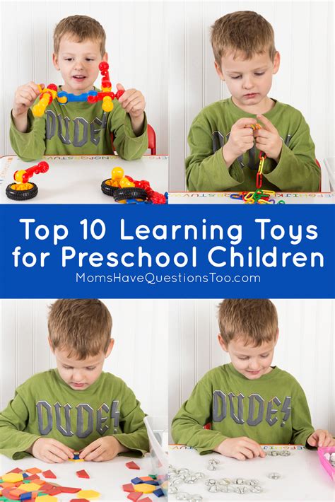 Top 10 Learning Toys for Preschoolers