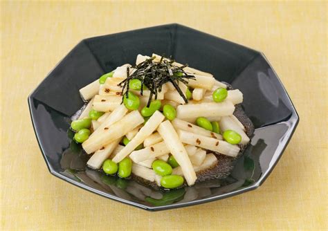 長いもと枝豆の和え物のレシピ・作り方 とっておきレシピ キユーピー