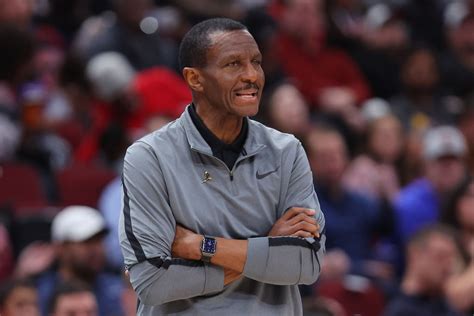 Detroit Pistons Head Coach Dwane Casey Is Out Moving To The Front