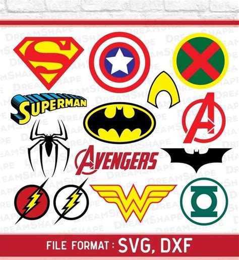Super Heroes Svg Files Super Hero Cricut Cut File Vinyl