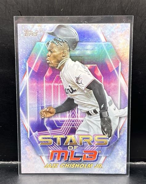 2023 Topps Series 1 Stars Of MLB SMLB 10 Jazz Chisholm Marlins EBay