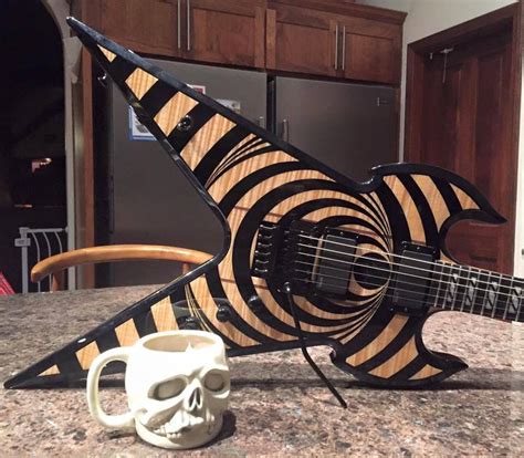 Zakk Wylde War Hammer Classic Guitar Heavy Metal Guitar Cool Guitar