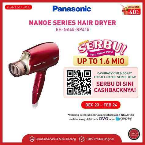 Jual Panasonic Eh Na45 Rp415 Hair Dryer Nanoe Series Rouge Pink Shopee Indonesia