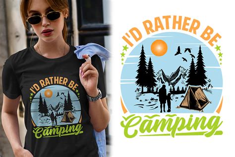 Camping T Shirt Design Graphic By Tshirtdesignexpress · Creative Fabrica