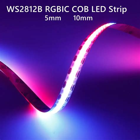 Ws B Rgbic Individuell Adressierbarer Cob Led Streifen Ws Hohe