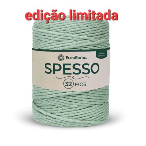 Barbante EuroRoma Spesso Maxi 32 Fios 1 Kg Shopee Brasil