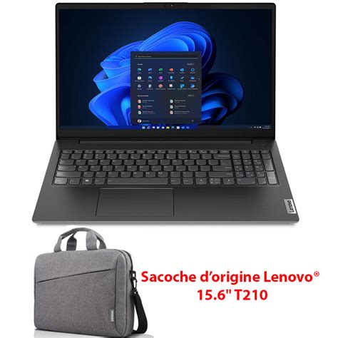 Pc Portable Lenovo V15 G3 Iap I5 Gén12 24go 256go Ssd Noir Spacenet