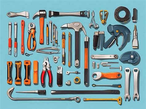 Illustration Of Hardware Modern Tools Premium Ai Generated Image