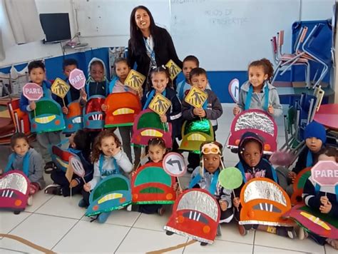 Semana Nacional Do Tr Nsito Foi Tema Em Escolas De Navegantes Penha