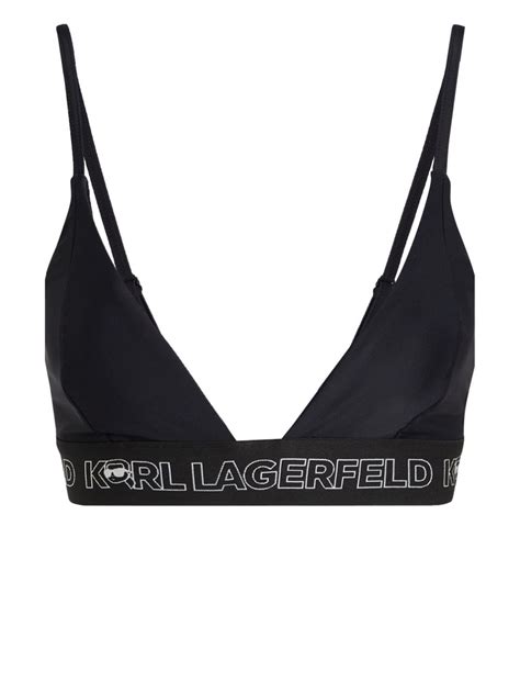 Karl Lagerfeld Ikonik Bikini Top Smart Closet