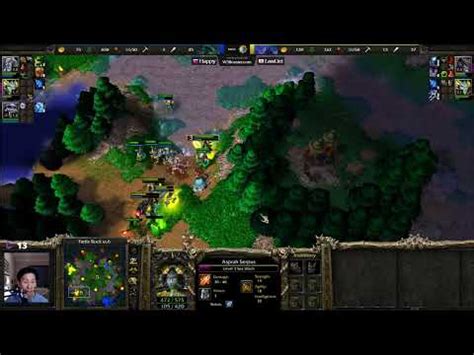 Happy UD Vs LawLiet NE Recommended WarCraft 3 WC3885 YouTube